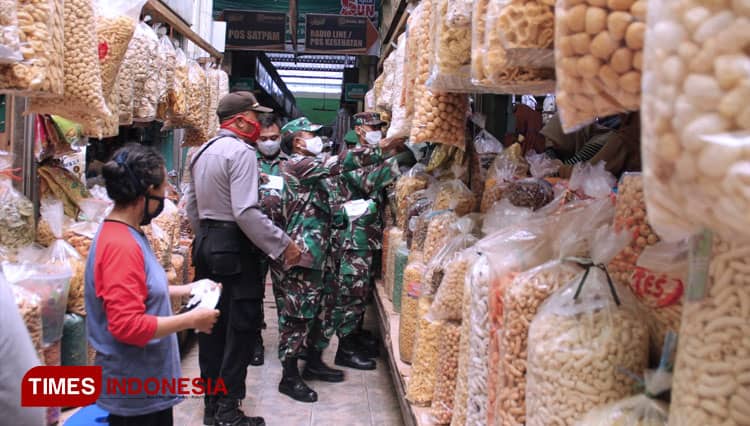 Pemkab Sragen Bakal Pertegas Physical Distancing di Pasar Bunder