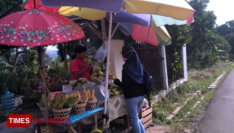 Kebun Buah Purwosari Tutup, Petani Jualan di Pinggir Jalan