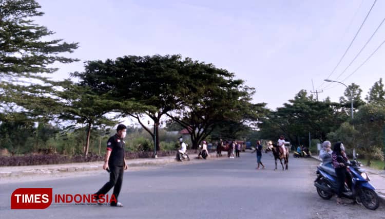 Taman Baribis Majalengka yang Hits untuk Ngabuburit Kini Sepi