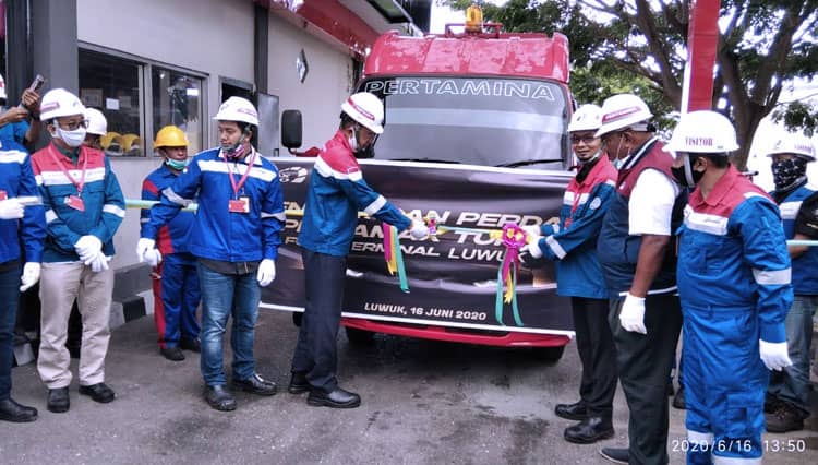 Perdana, Pertamina Fuel Luwuk Salurkan Pertamax Turbo