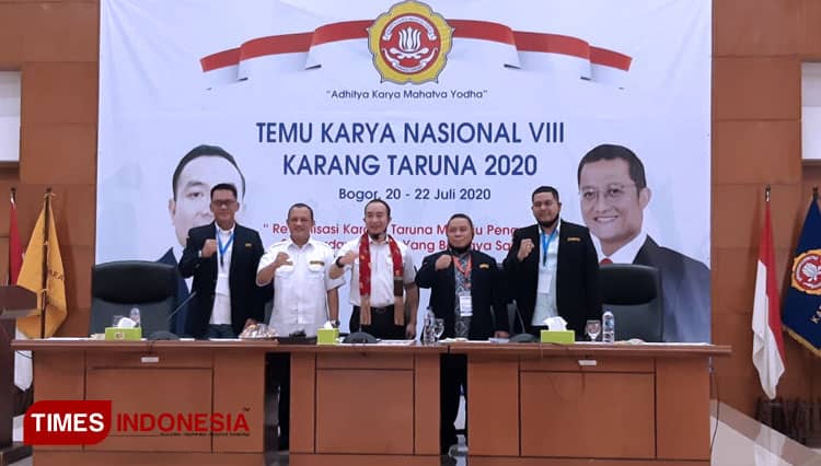 Didik Mukrianto Kembali Nahkodai Karang Taruna Pusat periode 2020-2025