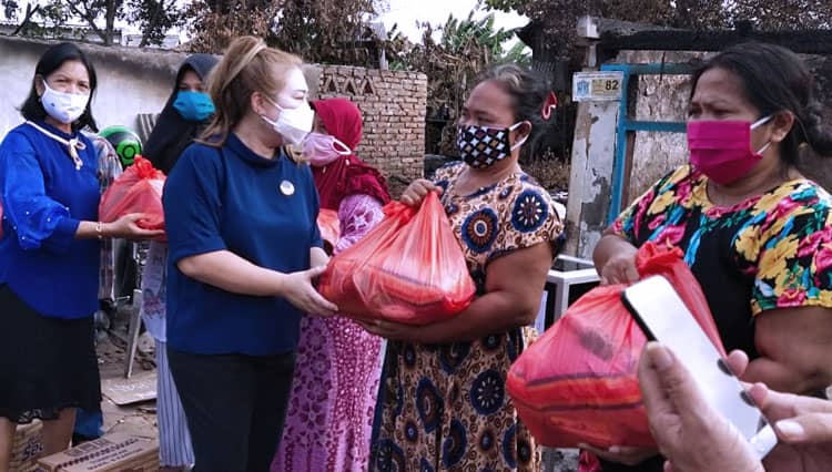 Korban Kebakaran Tambak Asri Surabaya Terus Dapatkan Bantuan