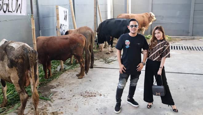 Rayakan Idul Adha, Juragan 99 dan MS Glow Kembali Bagikan Daging Kurban