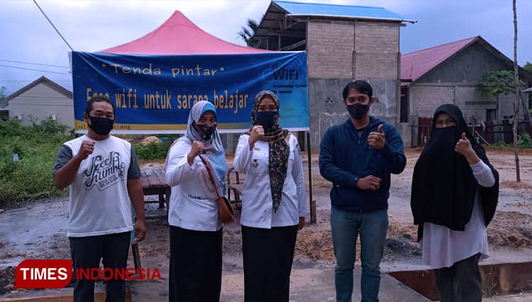 Lurah Satimpo Apresiasi Tenda Pintar Fidya Alfianto
