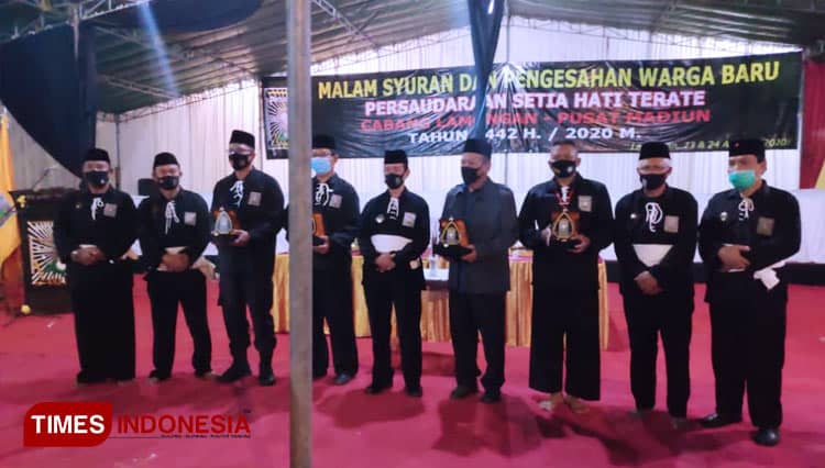 Sahkan Warga Baru di Lamongan, Begini Wejangan Ketum PSHT