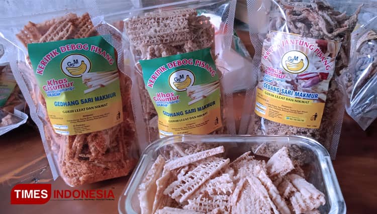Nyaris Seluruh Bagian Tanaman Pisang Jadi Cemilan di Tangan Pasutri Cilacap