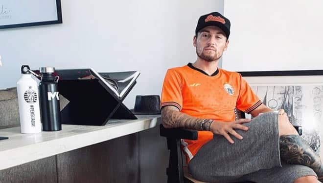 Gelandang Marc Klok Senang Bisa Kembali Berlatih dengan Persija