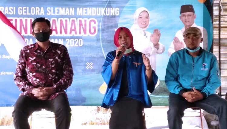 Partai Gelora Dukung Kustini SP dan Danang Maharsa di Pilkada Sleman 2020