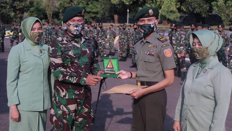 Pesan Danyonif R 321/GT kepada Prajurit TNI Majalengka yang Pindah Satuan