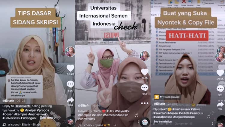 Konten Edukasi di TikTok Bikin Dosen UISI Tenar