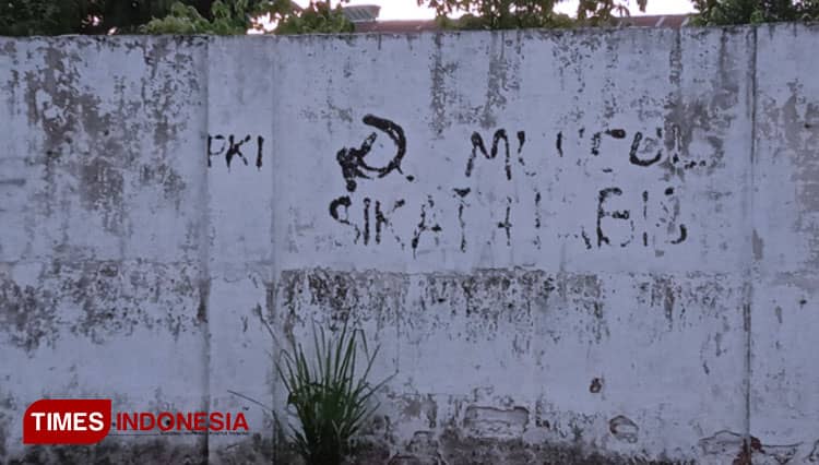 Hari Kesaktian Pancasila, Ditemukan Gambar Mirip Palu Arit di Banyuwangi