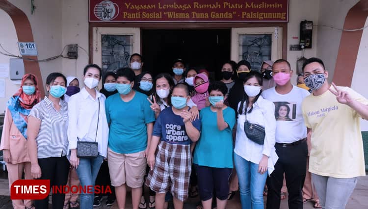 Let's Share Bersama Raskara Gelar Baksos di Panti Sosial Wisma Tuna Ganda