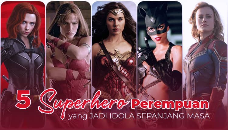 5 Superhero Perempuan yang Jadi Idola Sepanjang Masa