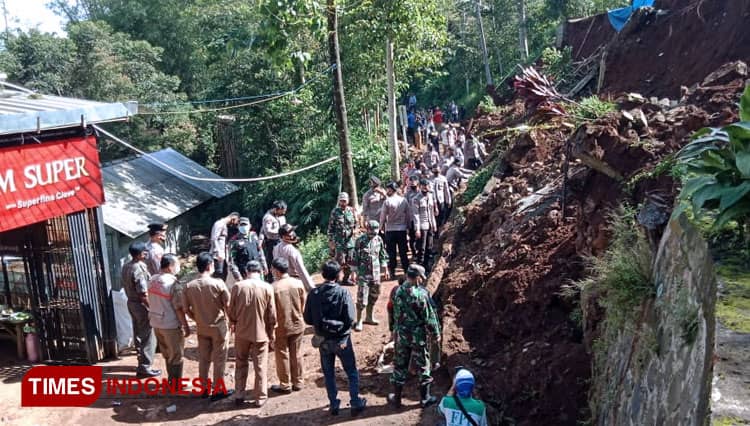 Longsor Susulan Ancam Rumah Warga Malausma Majalengka