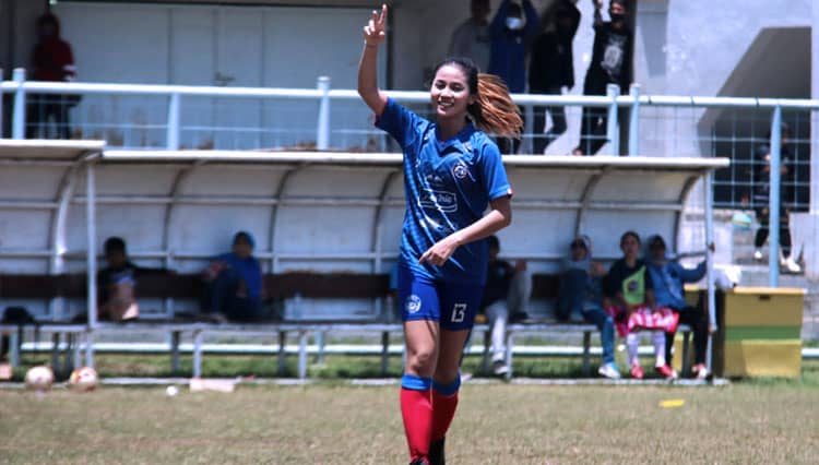Debut Shafira, Arema FC Putri Kalahkan Tiga Tim dengan 17 Gol