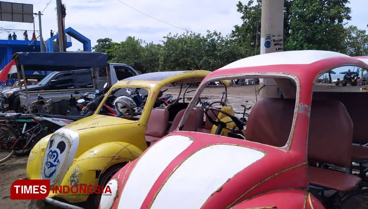 Usaha Rental Odong-odong Tetap Berjaya di Pangandaran