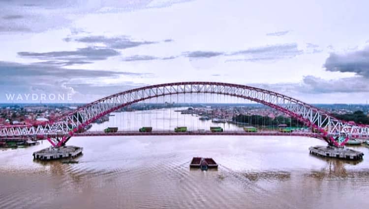 Segera Dioperasionalkan, Ini Penampakan Jembatan Musi VI di Palembang