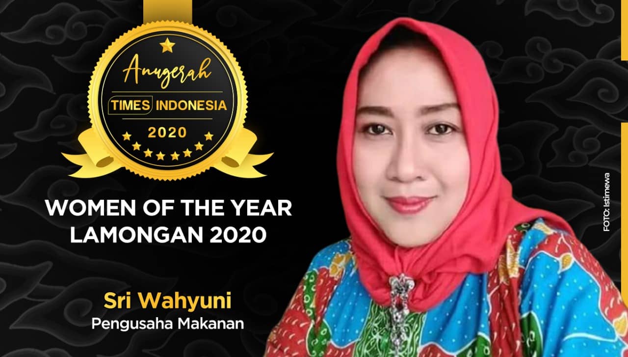 Anugerah TIMES Indonesia Nobatkan Sri Wahyuni sebagai Women of The Year Lamongan 2020