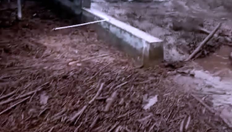 Kecamatan Ijen Bondowoso Banjir, Pemandian Kalipait Tertutup Lumpur