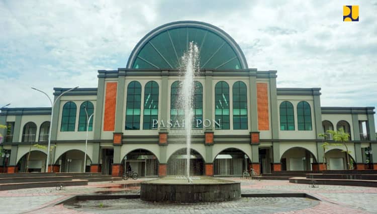 Kementerian PUPR RI Rampungkan Revitalisasi Pasar PON Trenggalek