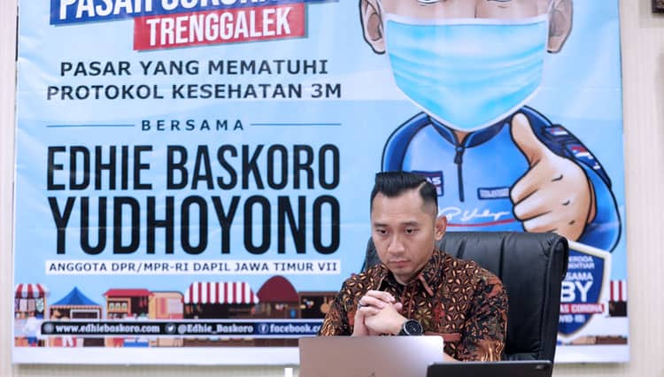 Ibas Resmikan Pasar Sukorame, Pasar dengan Prokes Covid-19 Ketat di Trenggalek