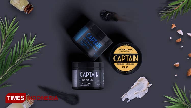 Pomade Captain Men's Care Dibuat dengan Menyesuaikan Kebutuhan Pria