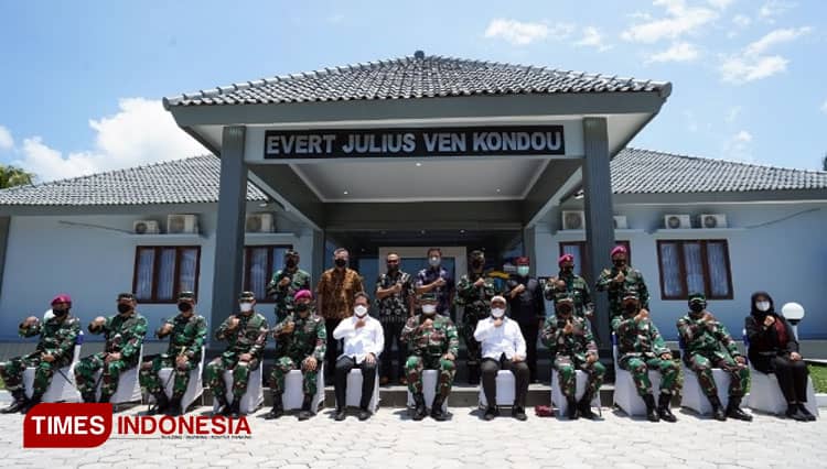 Evert Julius Ven Kondou Diabadikan Jadi Nama Mako Puslatpurmar 7 Lampon Banyuwangi