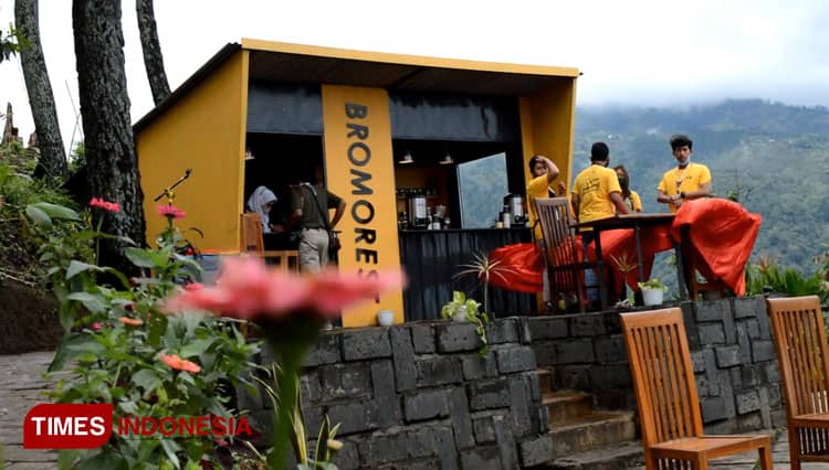 Kedai Bromo Rest, Sajikan Nikmatnya Kopi Tengger dan Sejuknya Alam Bromo