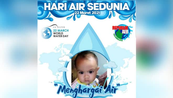 Momentum Hari Air, Diabadikan Dalam Sebuah Nama Anak