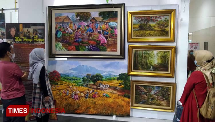 Swarna Warni, Pameran Lukisan Seniman Lokal dan Mancanegara di Mojokerto