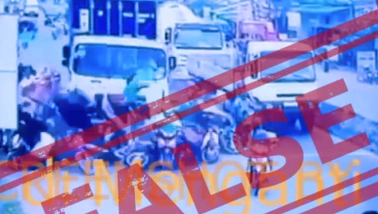 Humas Pemkot Surabaya: Hoaks, Video Kontainer Tabrak Motor di Menganti