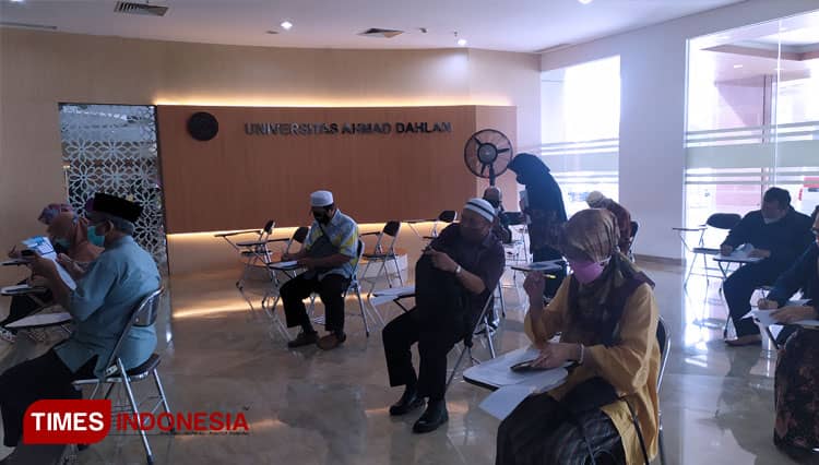 Universitas Ahmad Dahlan Gelar Vaksinasi Covid-19 untuk 500 Pegawai Lansia