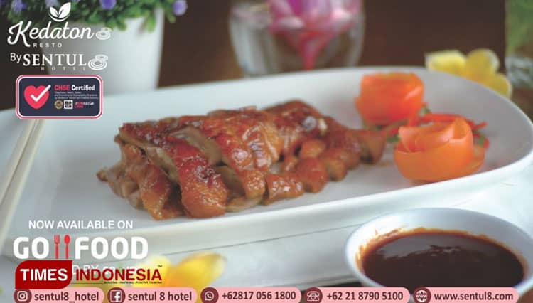 Bebek Peking Panggang Hidangan Khas Kedaton 8 Resto By Sentul 8 Hotel Bogor