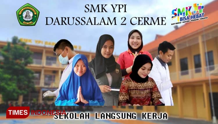 PPDB SMK YPI Darussalam 2 Cerme Gresik, SPP Gratis hingga Sekolah Langsung Kerja