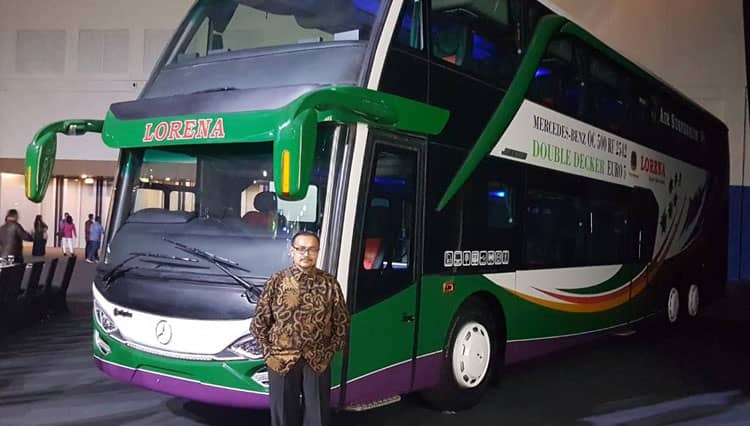 Mengapa PO Lorena Pilih Gunakan Sasis Mercedes-Benz? Ini Alasannya