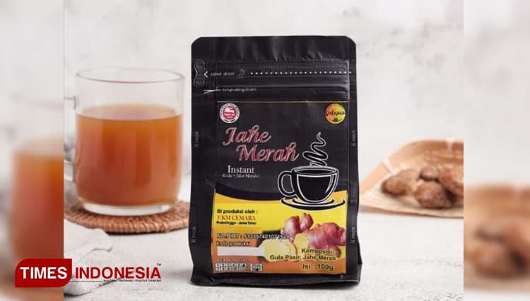 Miliki Rasa Khas, Jahe Merah Instan Delnacha Probolinggo Disukai Konsumen