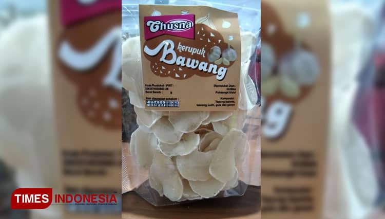 Kerupuk Bawang Chusna Probolinggo Memanfaatkan Bahan Baku dari Pelaku UMKM Lain