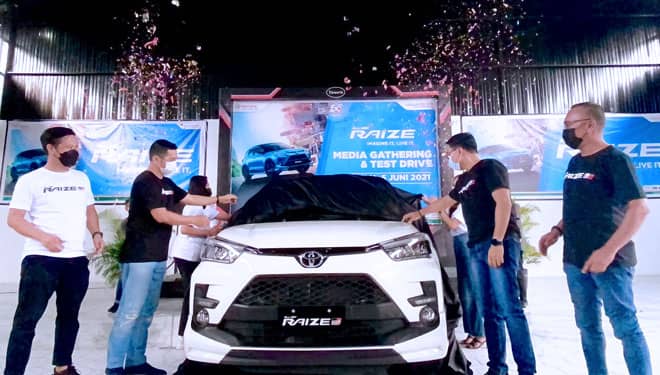 Toyota Raize Resmi Mengaspal di Palu