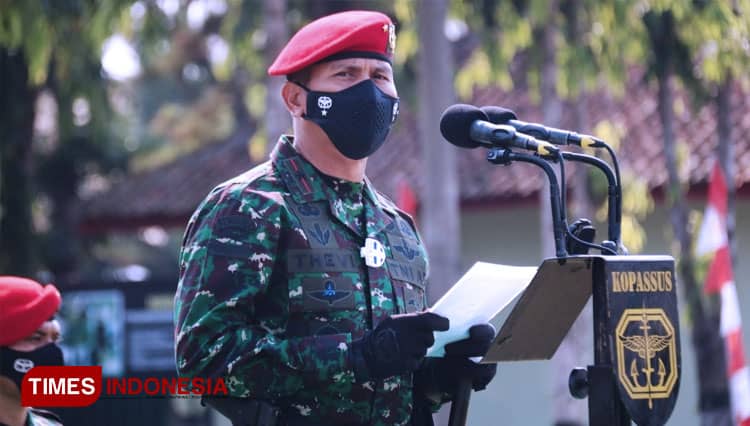 Siswa Raider Sandang Brevet, Brigjen Thevi A. Zebua: Prajurit Harus Kuat, Efektif dan Profesional