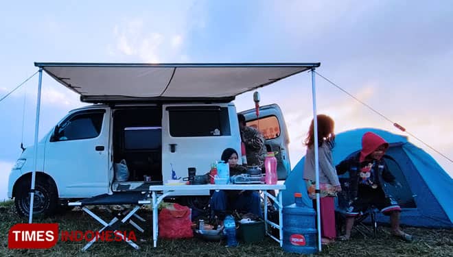 Campervan Tren Liburan Masa Pandemi di Tasikmalaya