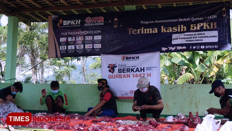 Penyembelihan Hewan Kurban Idul Adha 1442 H di Purbalingga Naik 10,2 Persen