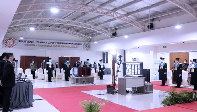 Wisuda Politeknik Kelautan Dan Perikanan Pangandaran Digelar Secara Virtual