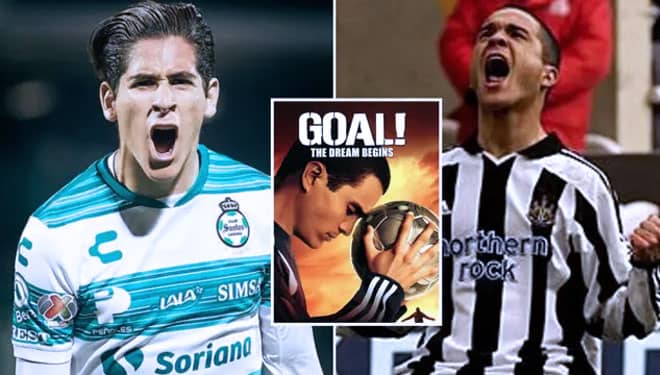 Dari Film Goal, Tokoh Fiksi Santiago Munez Menjadi Nyata
