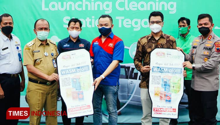 Grab dan PT Duta Serpack Inti, Hadirkan 100 Armada GrabBike Protect di Tegal