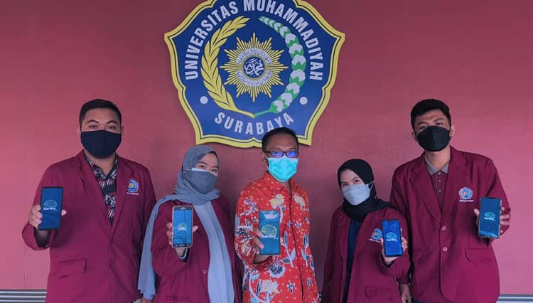 Mahasiswa Universitas Muhammadiyah Surabaya Berhasil Ciptakan Aplikasi Kortiko.EDU untuk Penderita CP