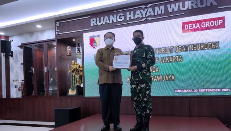 Perusahaan Farmasi PT Dexa Group Rangkul Kodam V Brawijaya