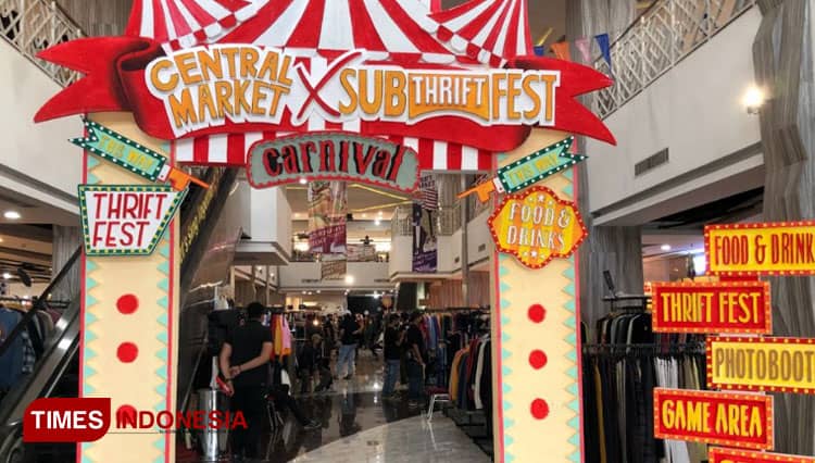 Gairahkan Ekonomi, Central Mall Surabaya Berkolaborasi dengan Thrift Surabaya