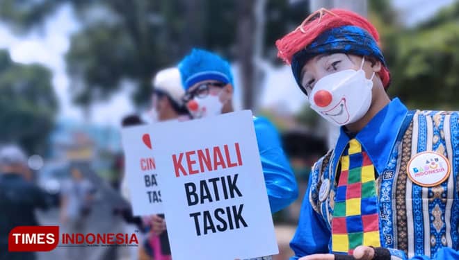 TCIC dan Battik Kampanyekan Batik Tasik di Pusat Kota Tasikmalaya