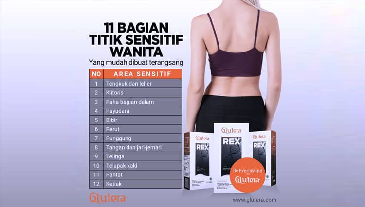 12 Bagian Sensitif Tubuh Wanita yang Mudah Terangsang