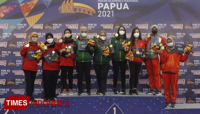 Turun di Nomor Kilat Beregu, Pecatur Ngawi Tambah Emas untuk Jatim di PON XX Papua